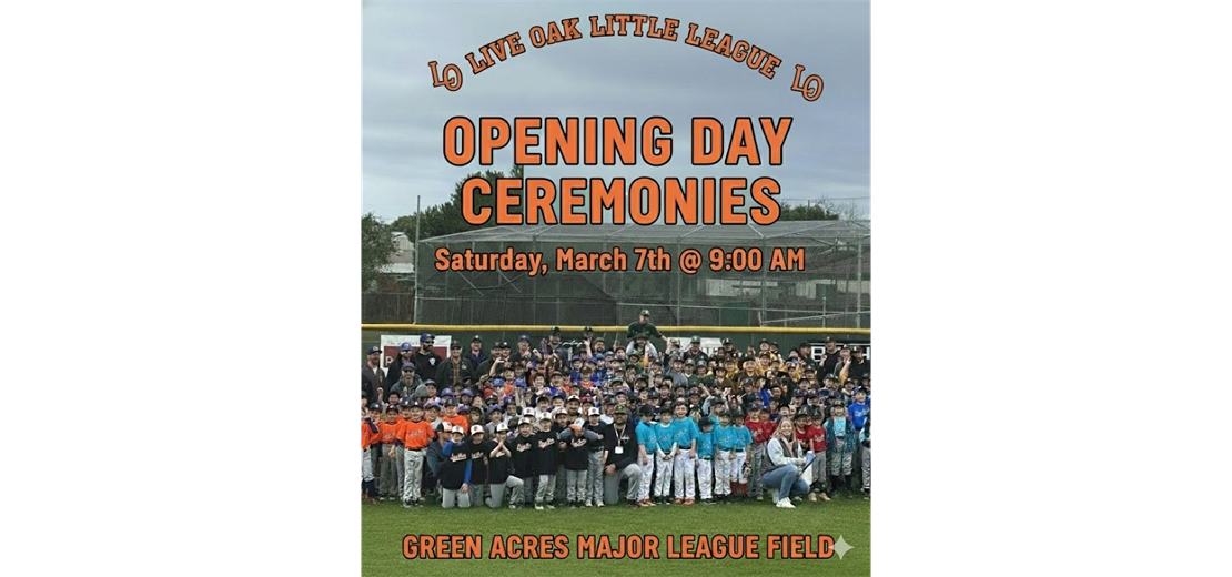 2026 LOLL Opening Day Ceremonies